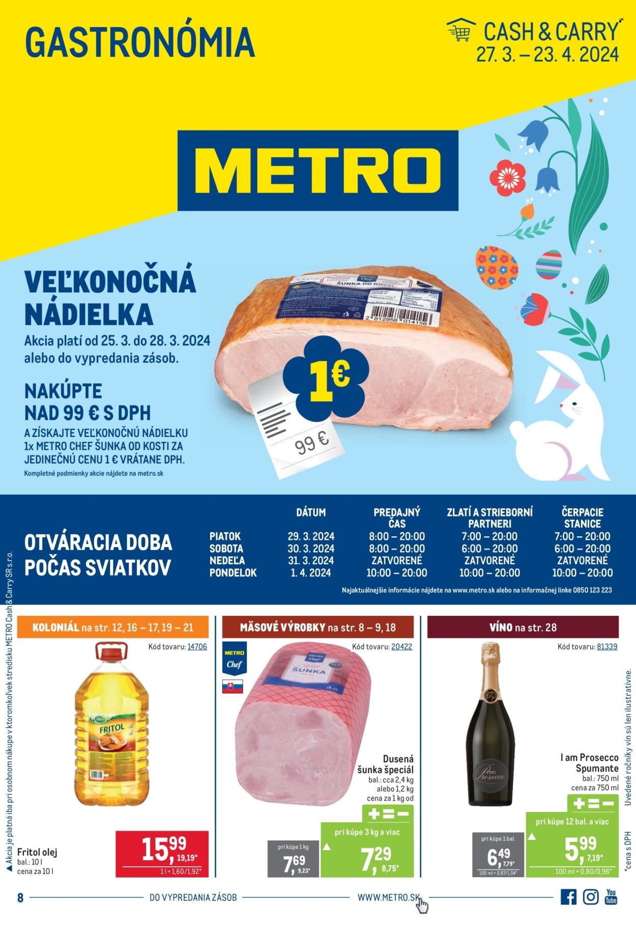 Leták Metro - 27.3.2024 - 23.4.2024.