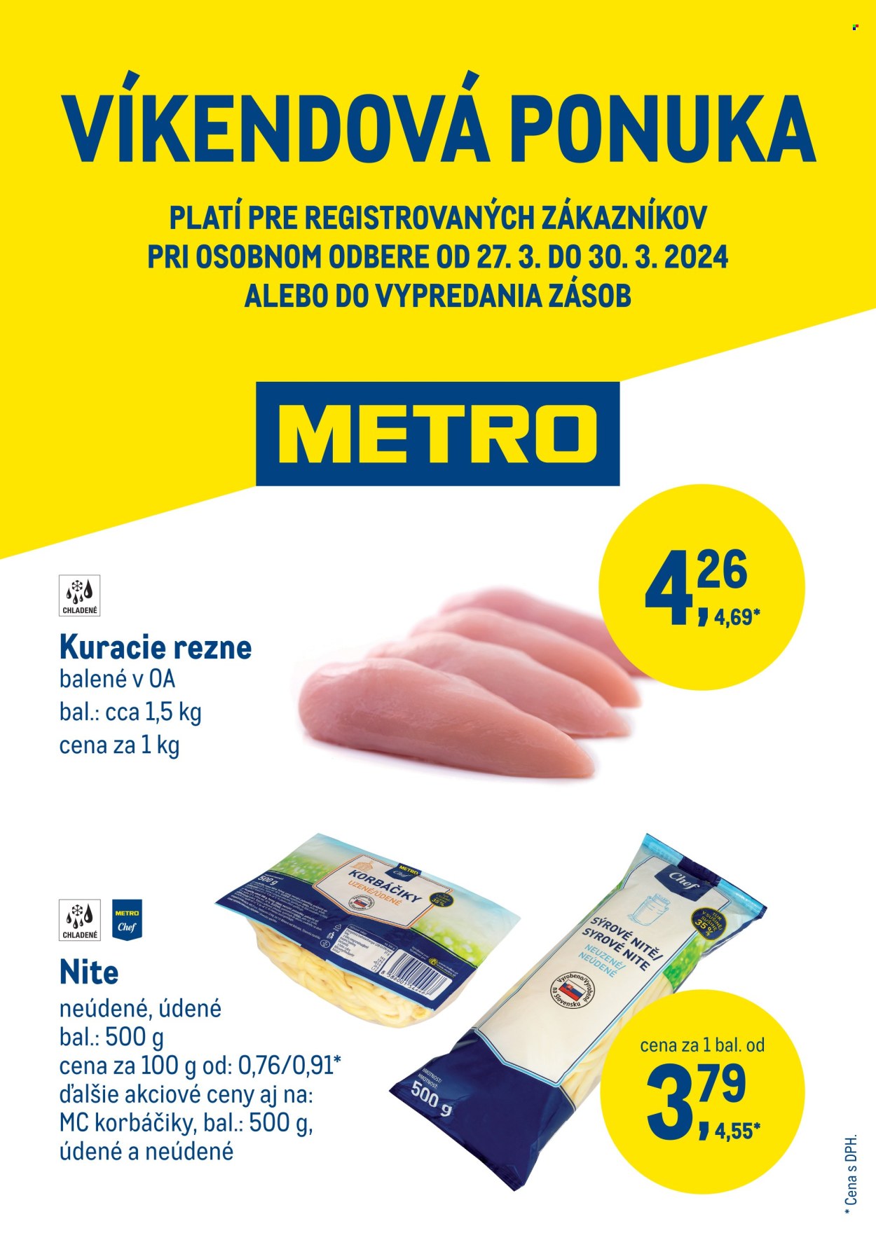 Leták Metro - 27.3.2024 - 30.3.2024.