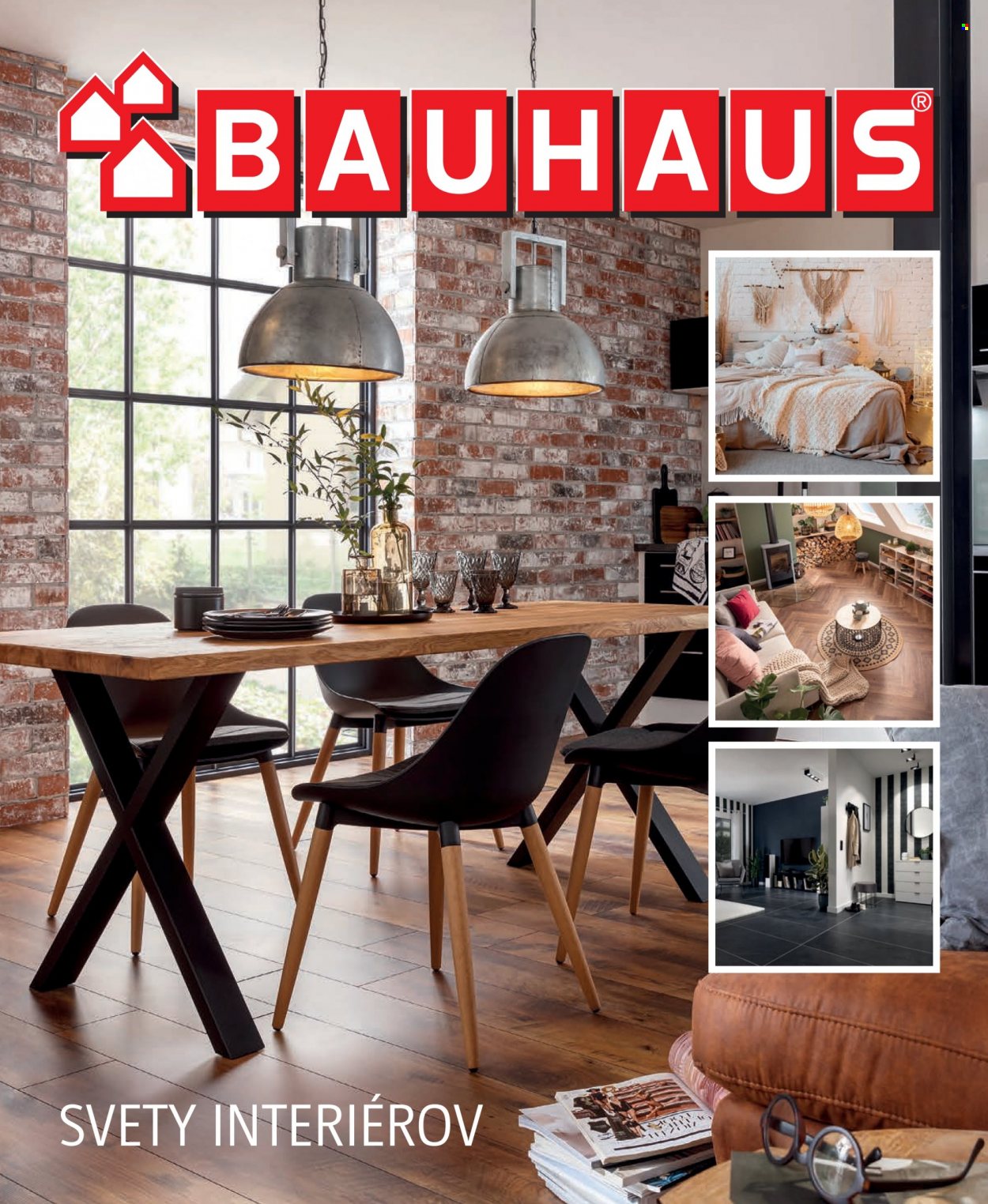 Leták Bauhaus - 29.11.2021 - 31.1.2022. Strana 1.