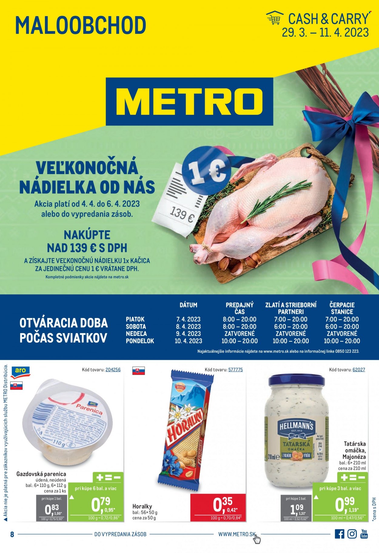 Leták Metro - 29.3.2023 - 11.4.2023.