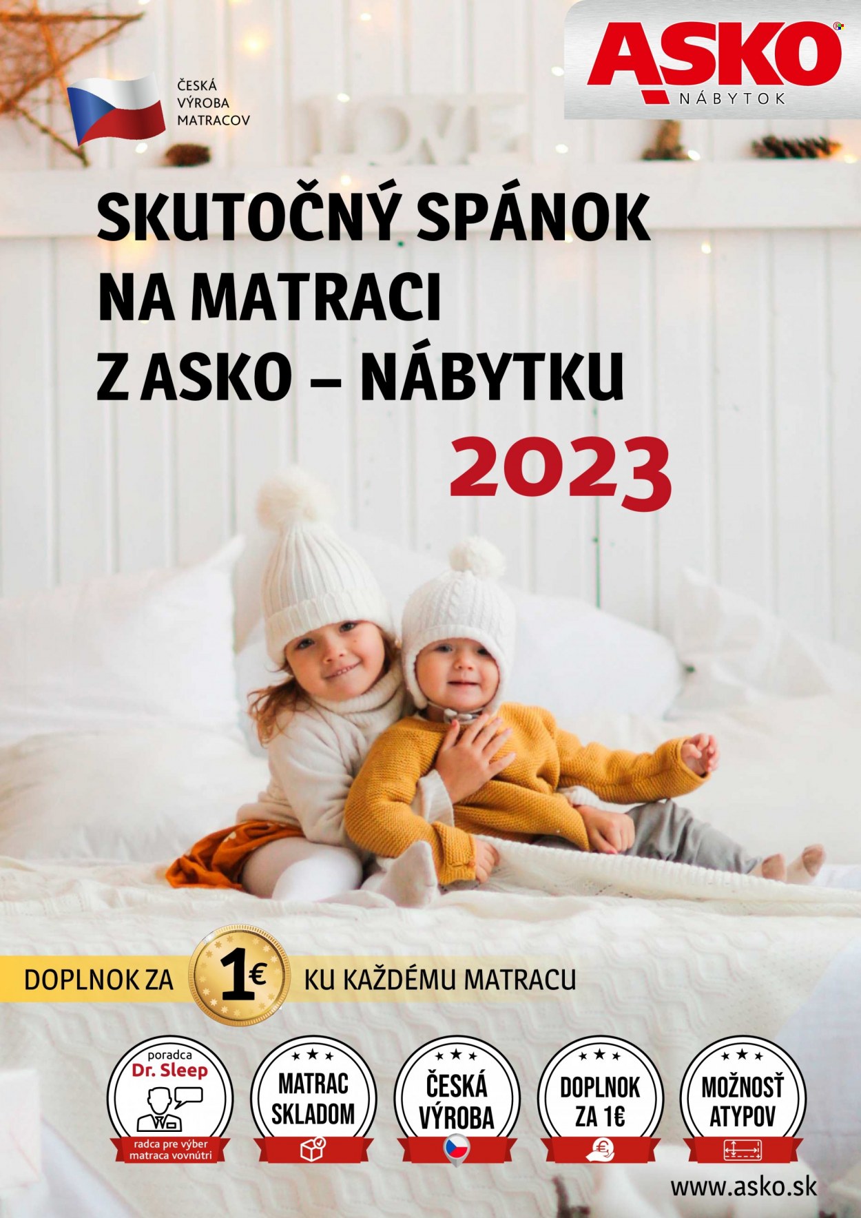 Leták Asko Nábytok - 6.11.2023 - 31.1.2024.