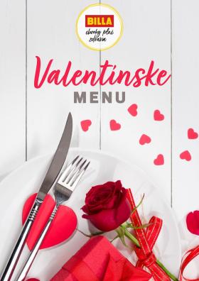 Billa - Valentínske menu
