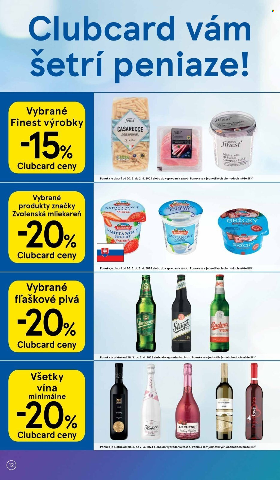 Leták TESCO supermarket - 26.3.2024 - 2.4.2024.