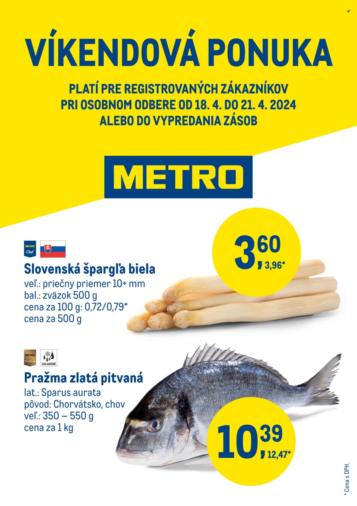 Leták Metro - 18.4.2024 - 21.4.2024.
