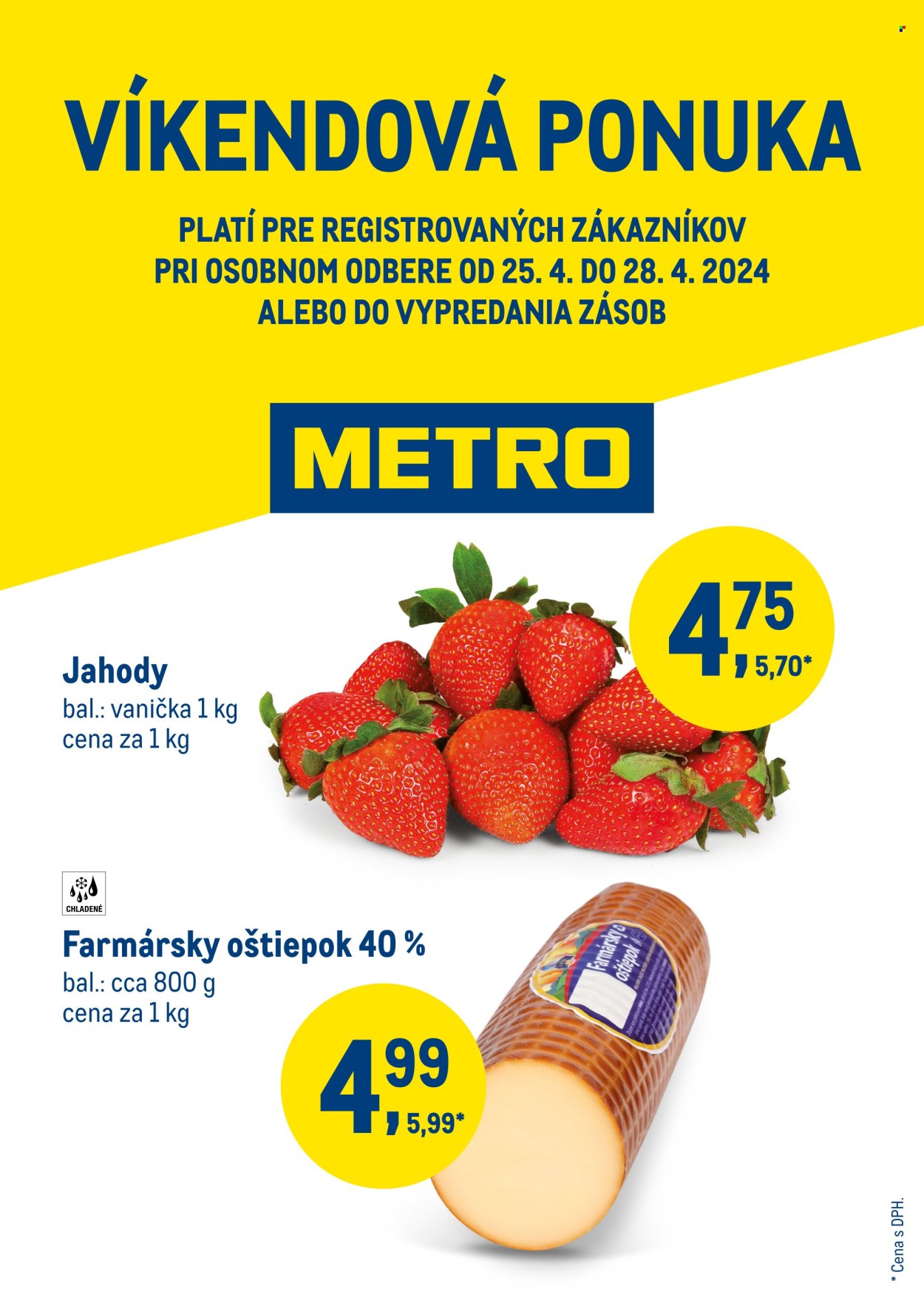 Leták Metro - 25.4.2024 - 28.4.2024.