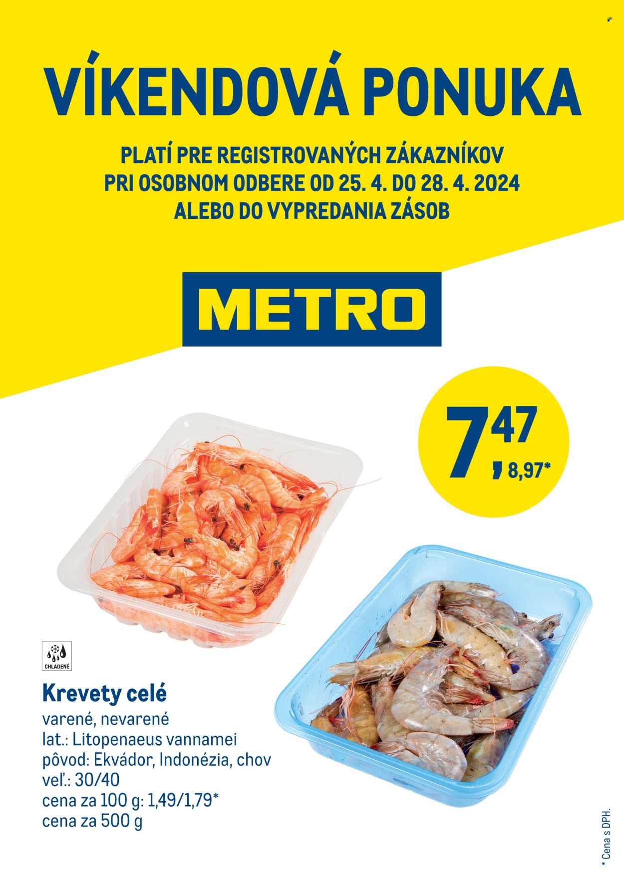 Leták Metro - 25.4.2024 - 28.4.2024.