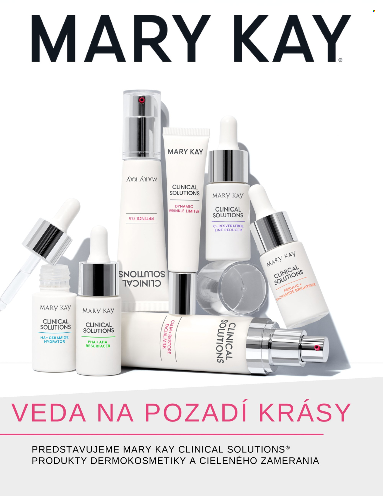 Leták Mary Kay.