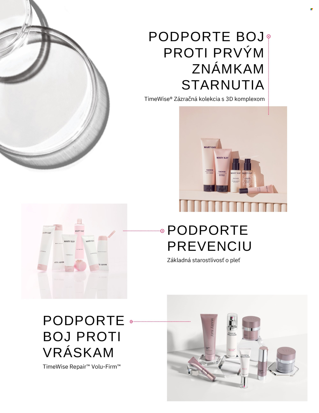 Leták Mary Kay.