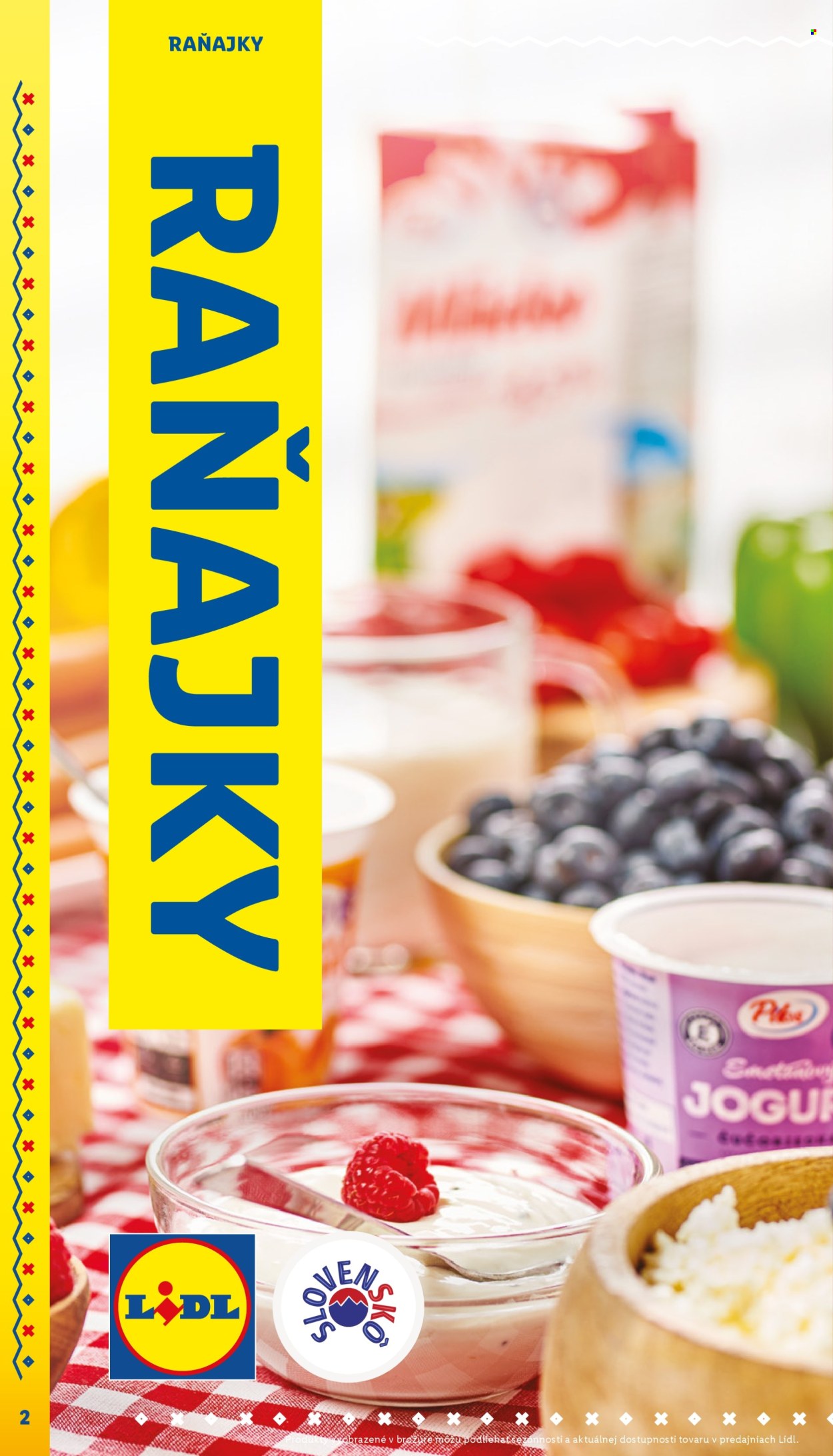 Leták Lidl.