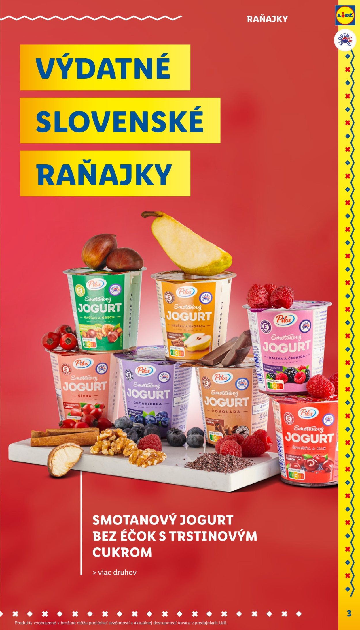 Leták Lidl.