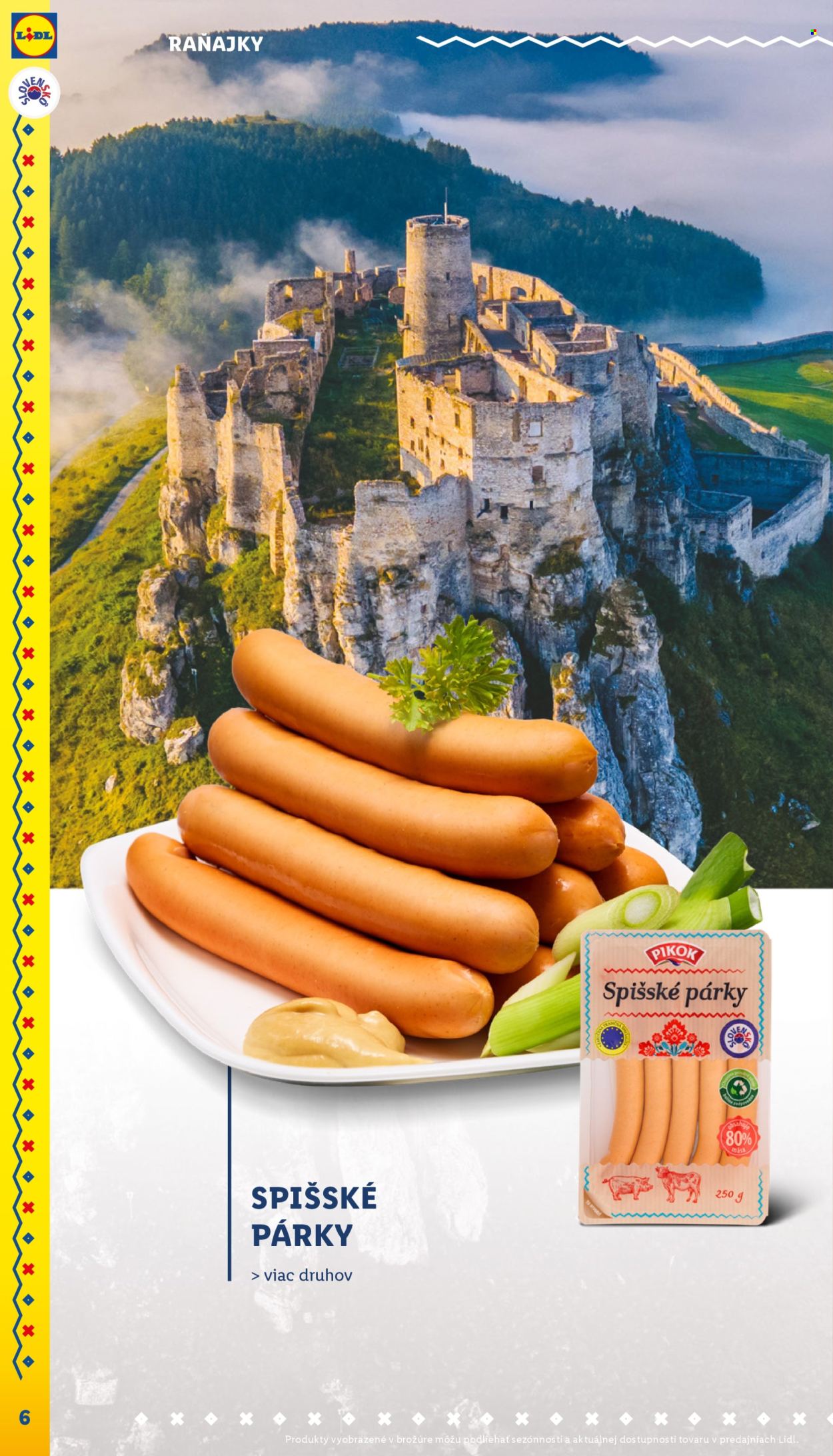 Leták Lidl.