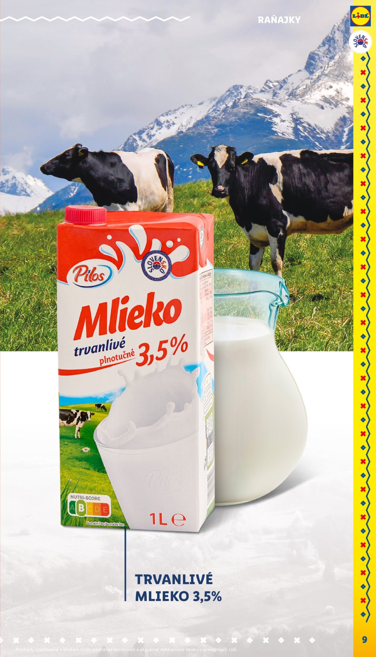 Leták Lidl.