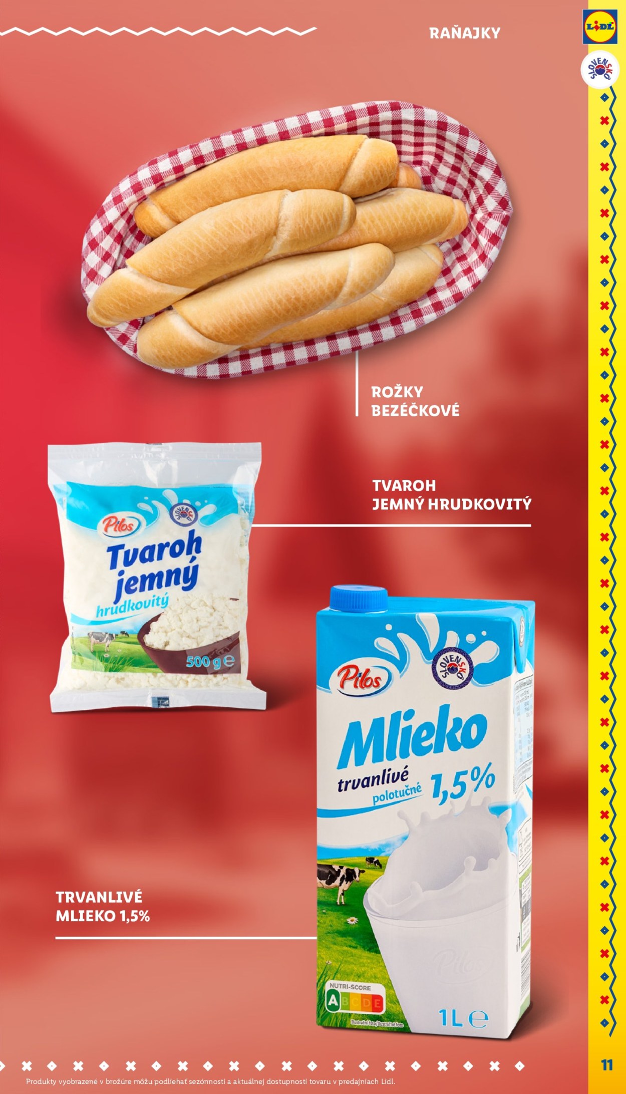 Leták Lidl.