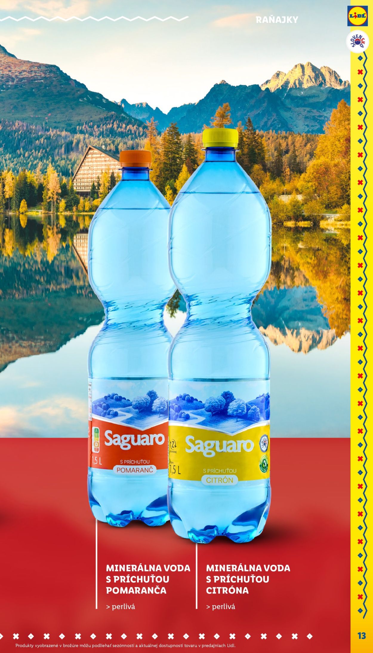Leták Lidl.