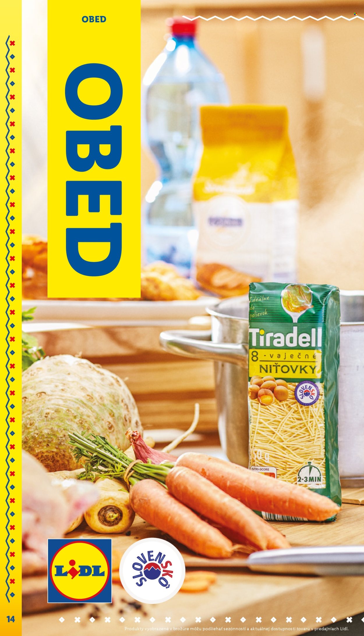 Leták Lidl.
