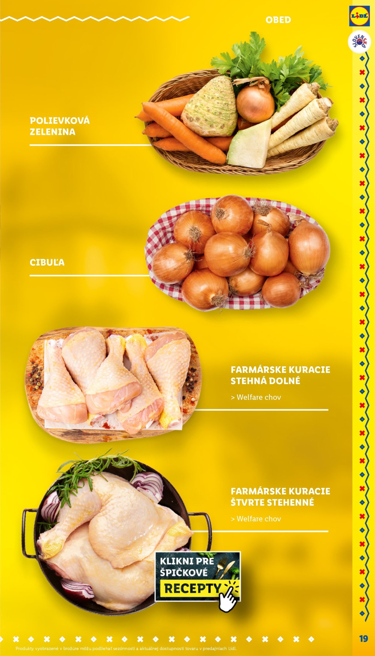 Leták Lidl.