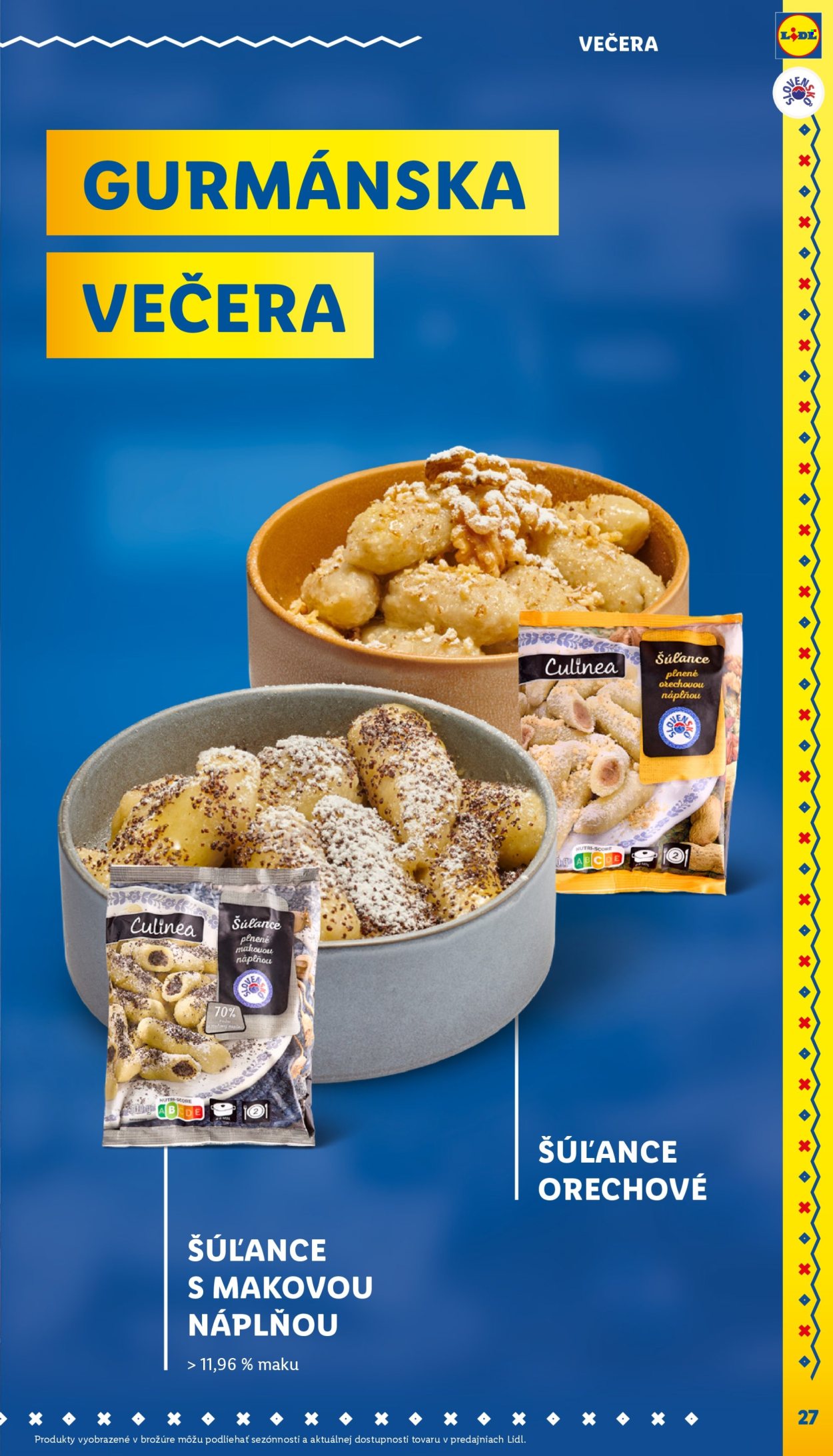 Leták Lidl.