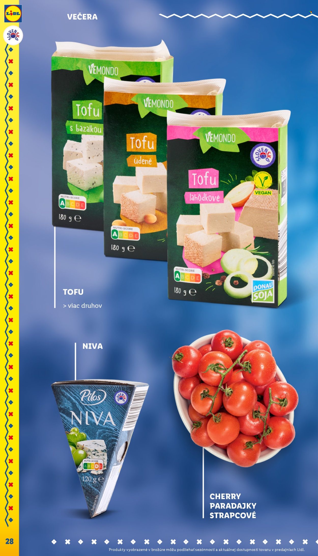 Leták Lidl.