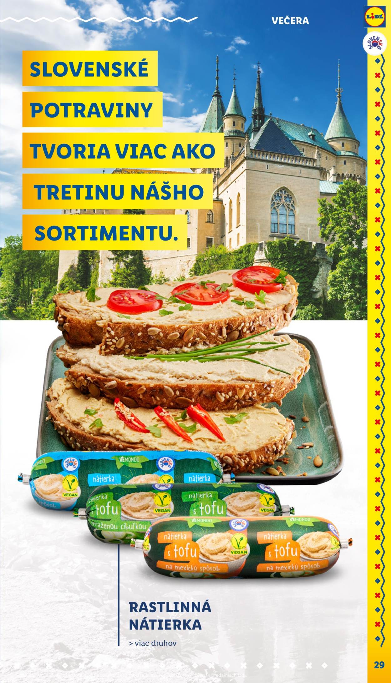 Leták Lidl.