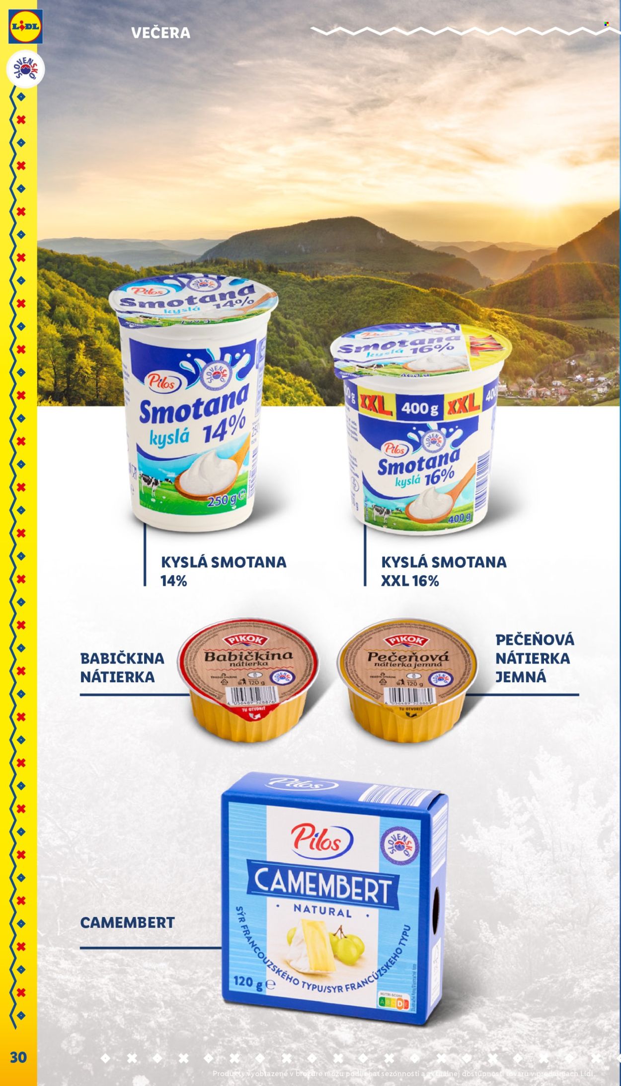 Leták Lidl.