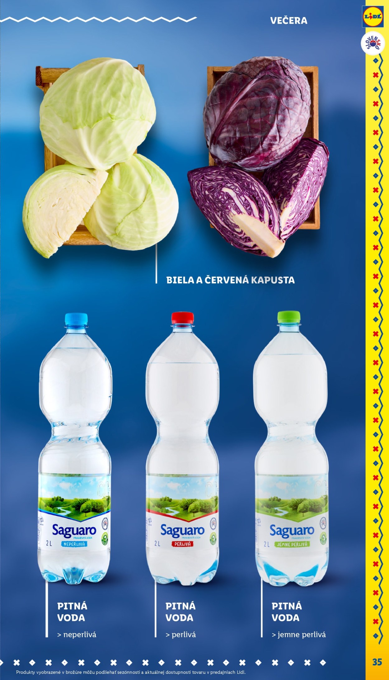 Leták Lidl.