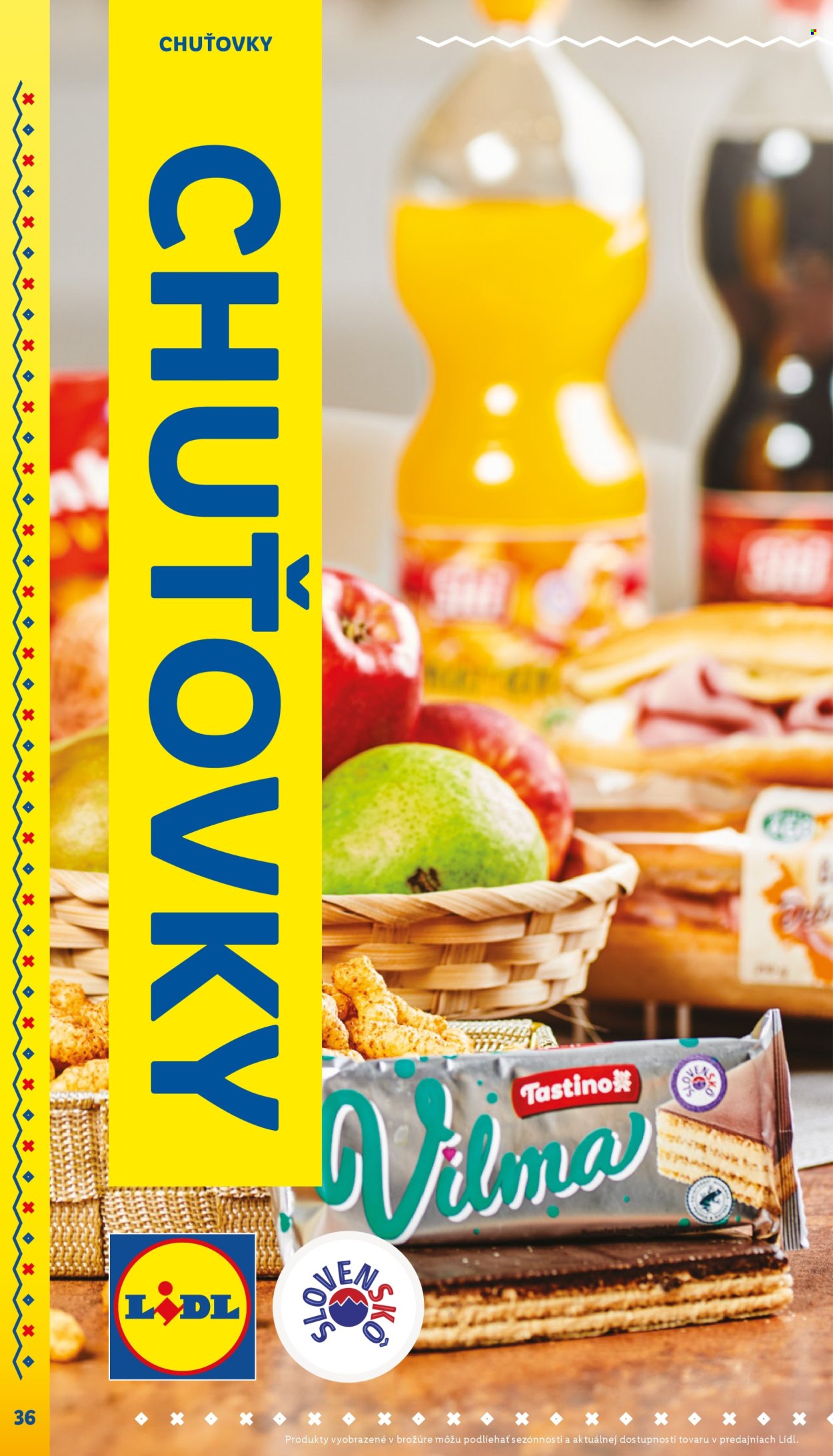 Leták Lidl.
