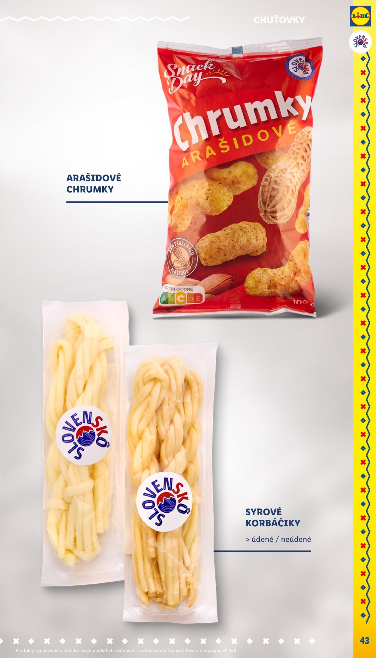 Leták Lidl.