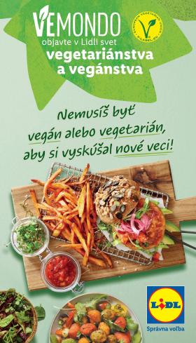 Lidl - Vemondo vegetariánstvo a vegánstvo