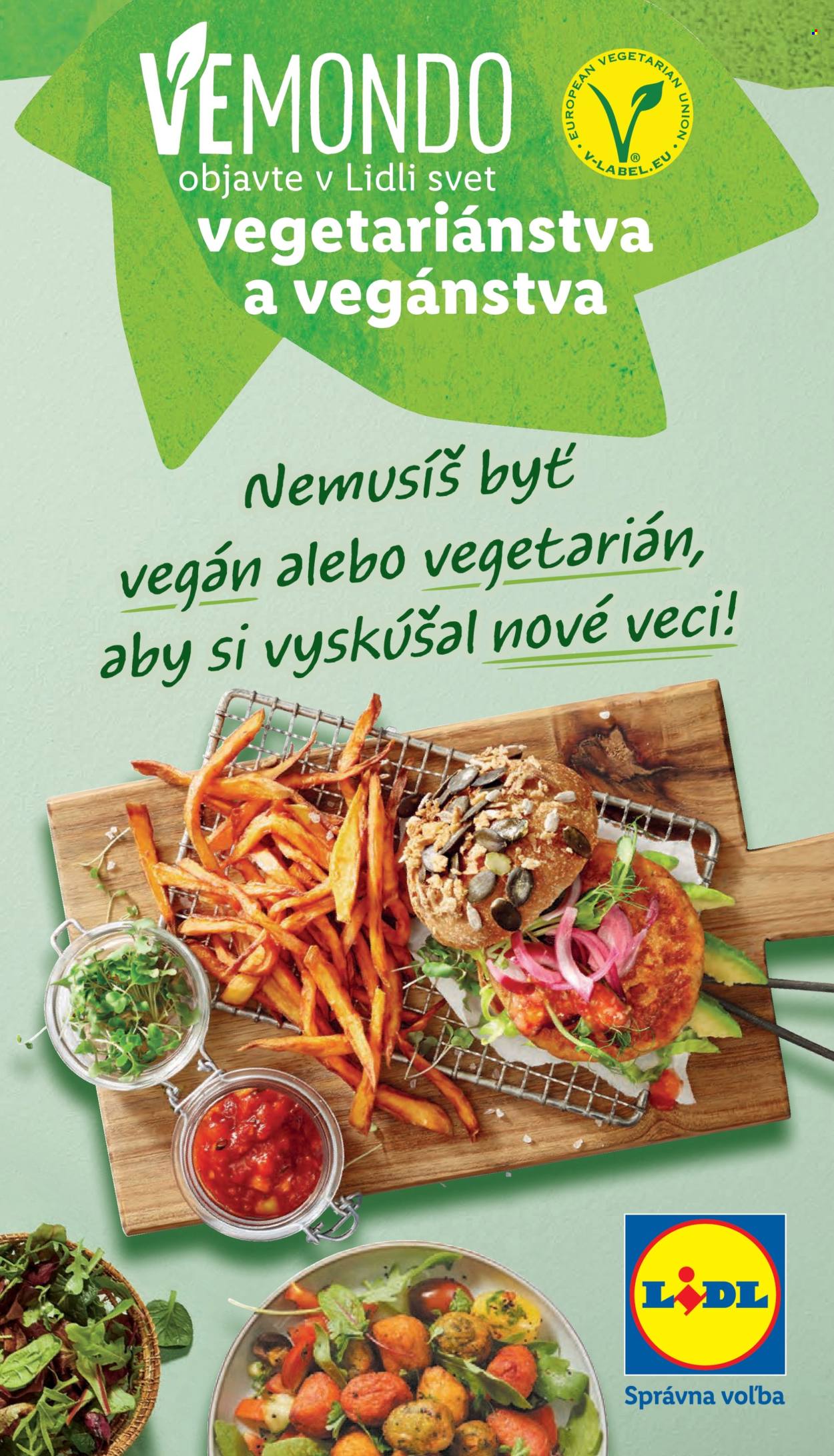 Leták Lidl.