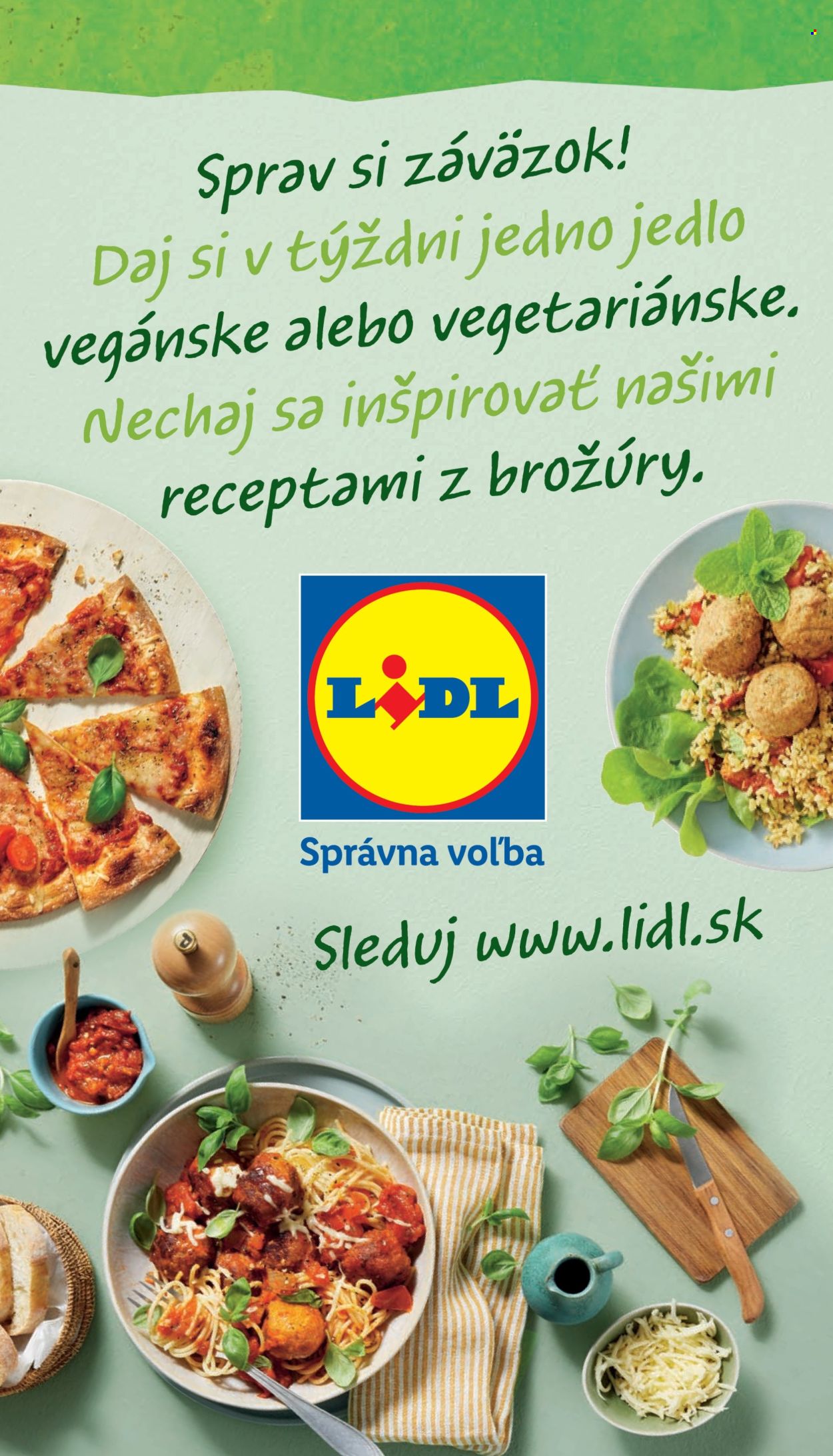 Leták Lidl.
