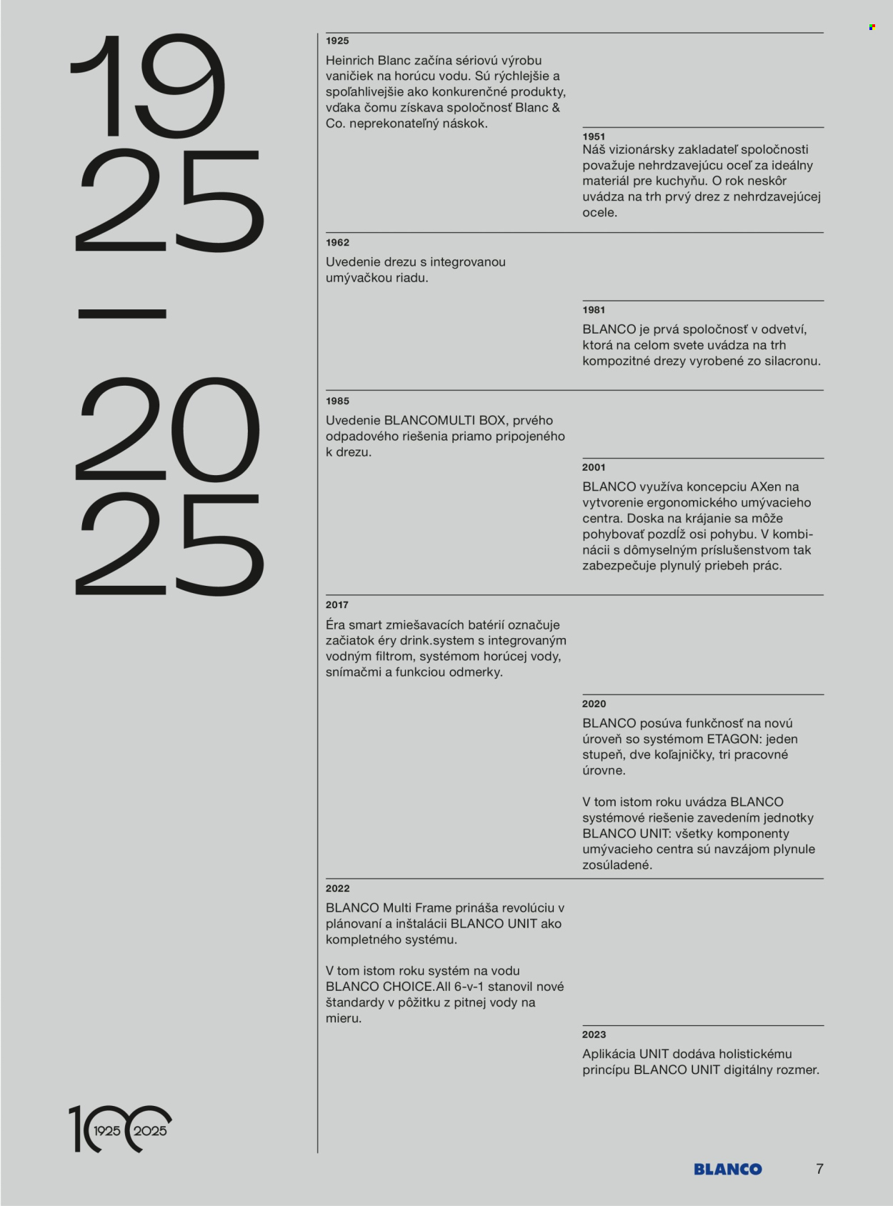 Leták Blanco - 1.1.2025 - 31.12.2025.