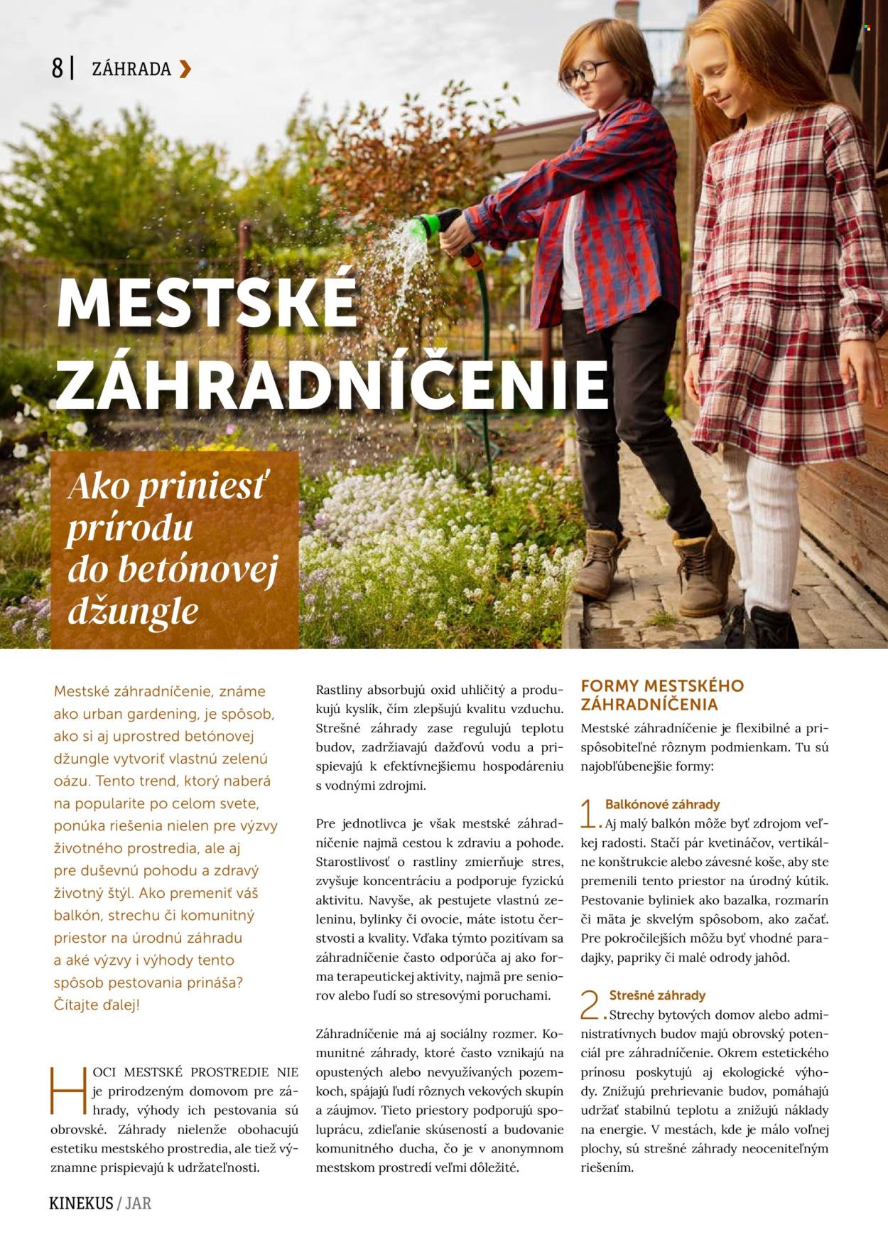 Leták Kinekus.
