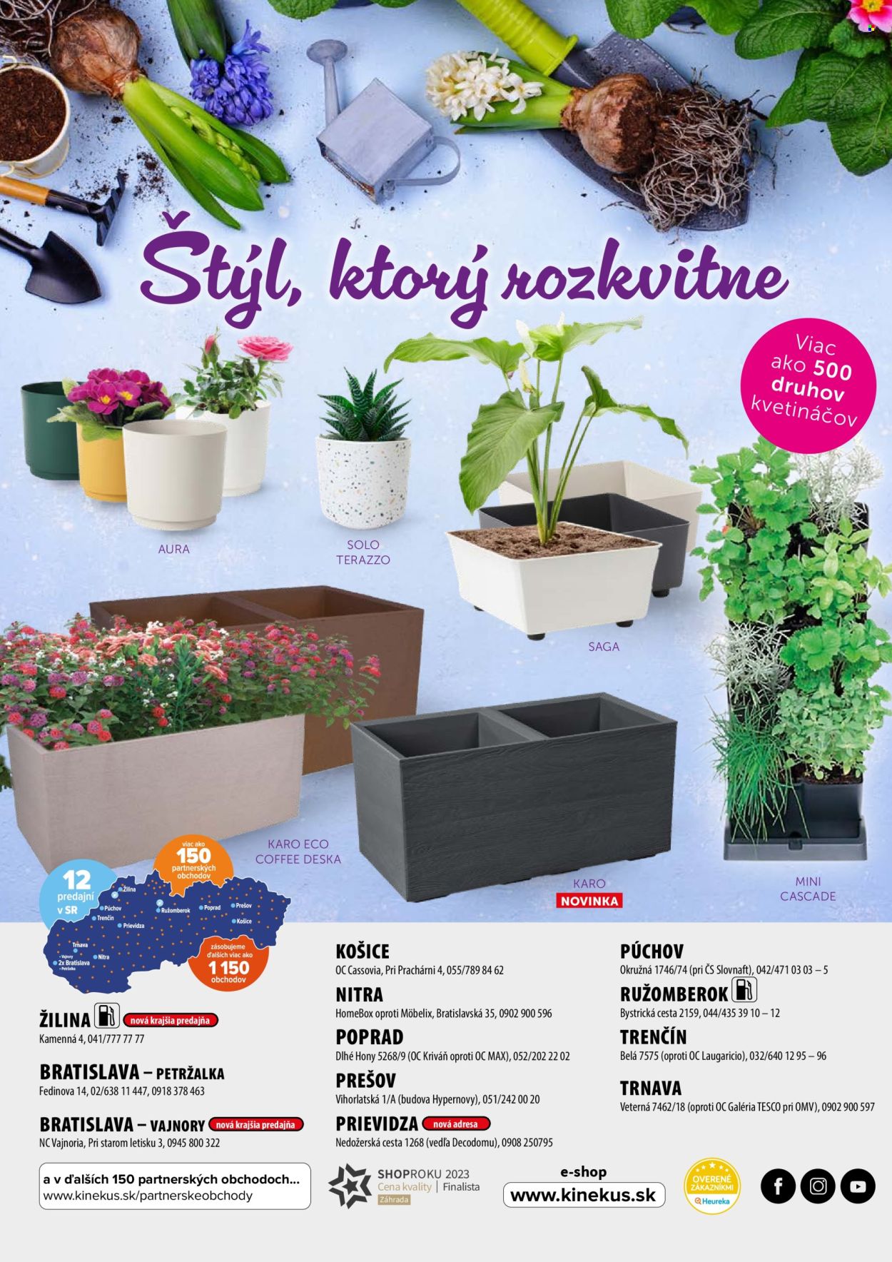 Leták Kinekus.