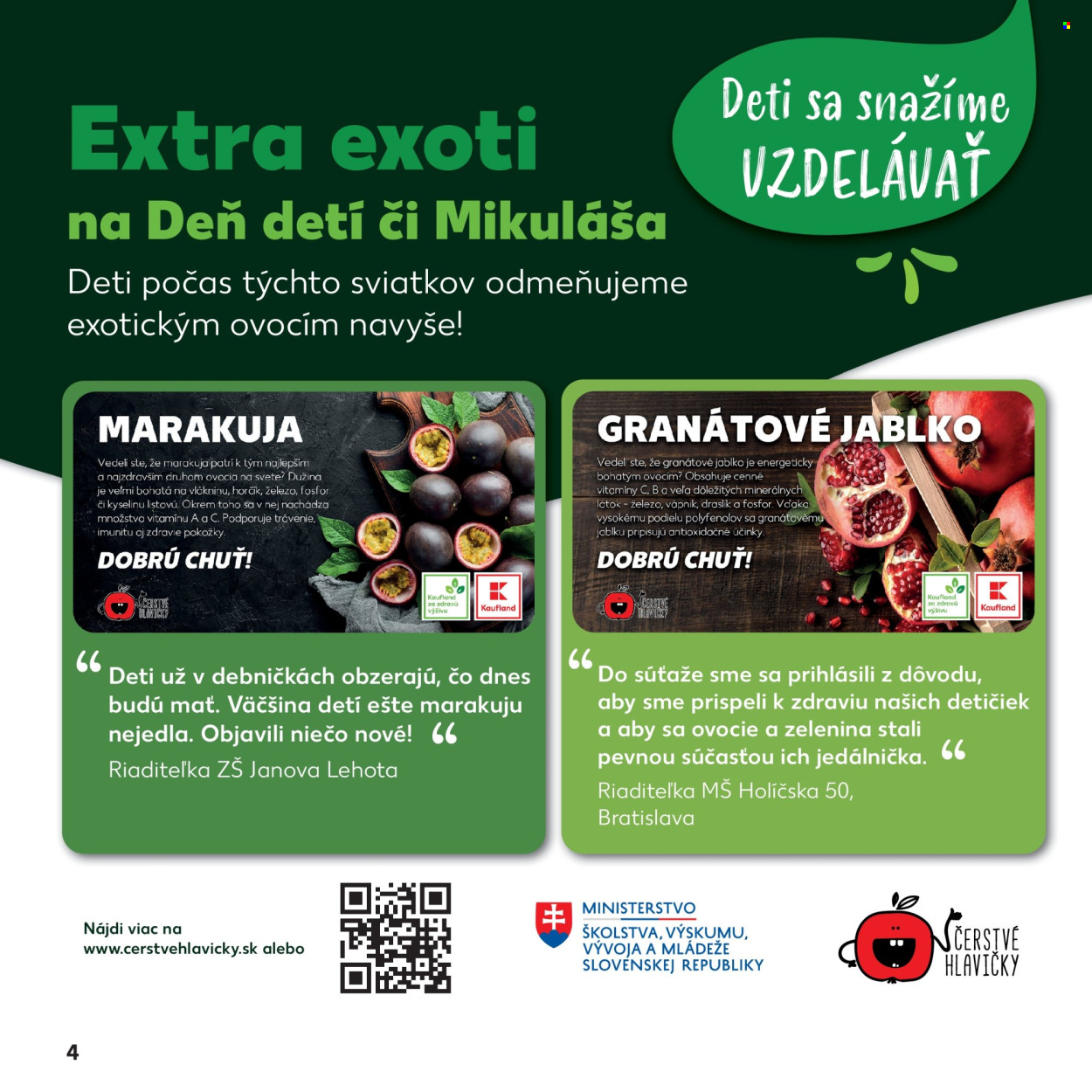 Leták Kaufland.
