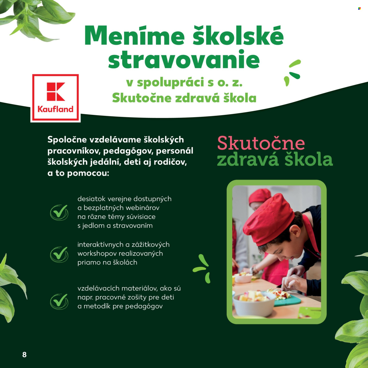 Leták Kaufland.
