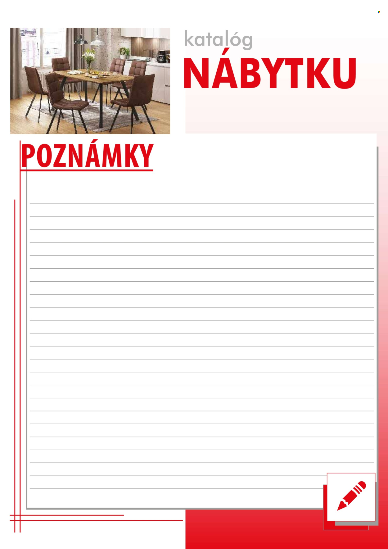 Leták IDEA nábytok.