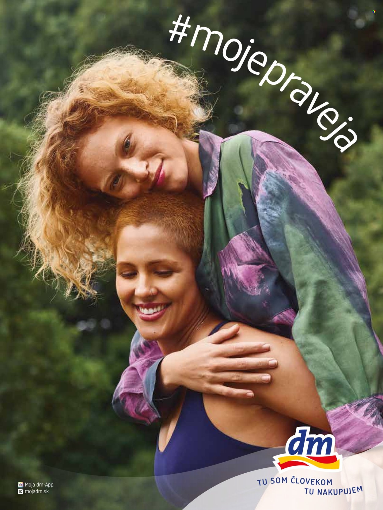 Leták dm drogerie.