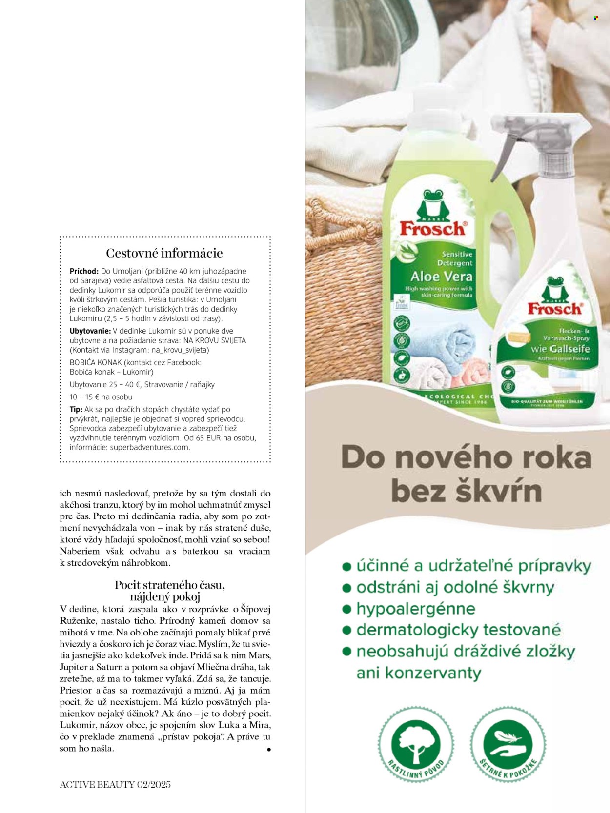 Leták dm drogerie.