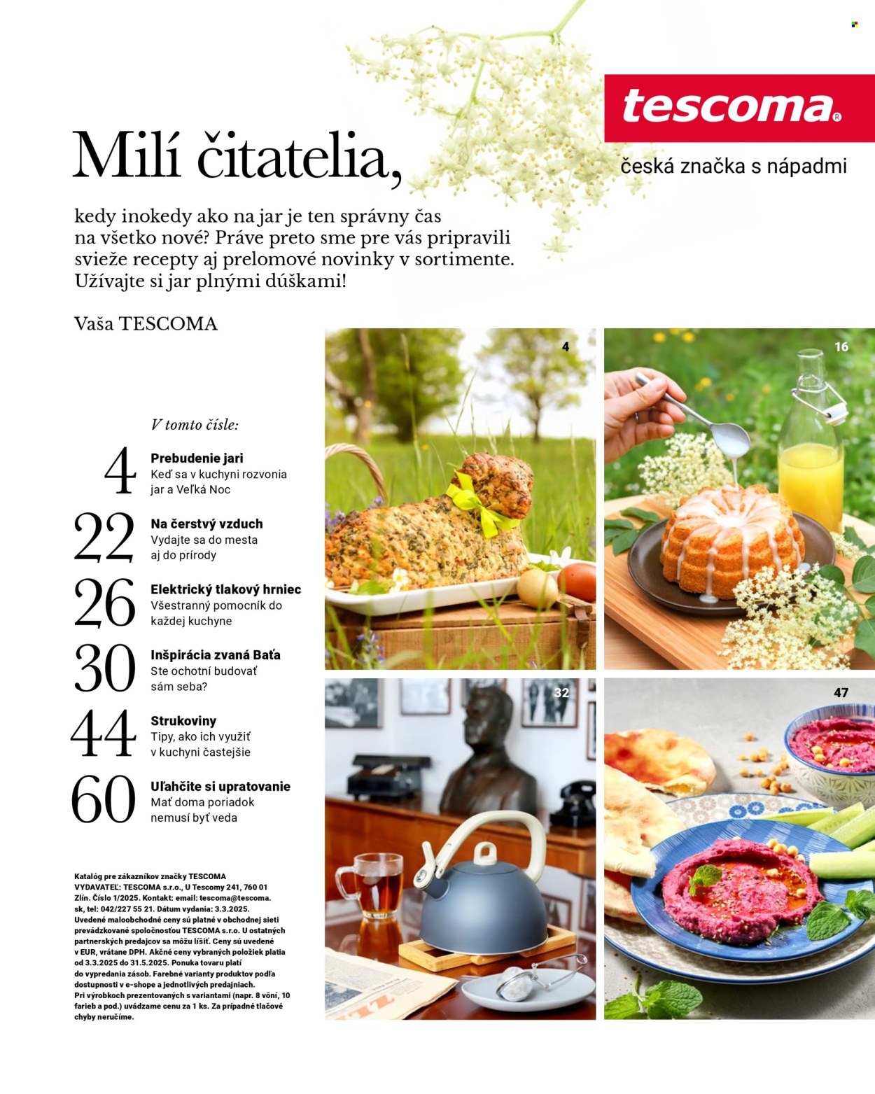 Leták Tescoma - 3.3.2025 - 31.5.2025.