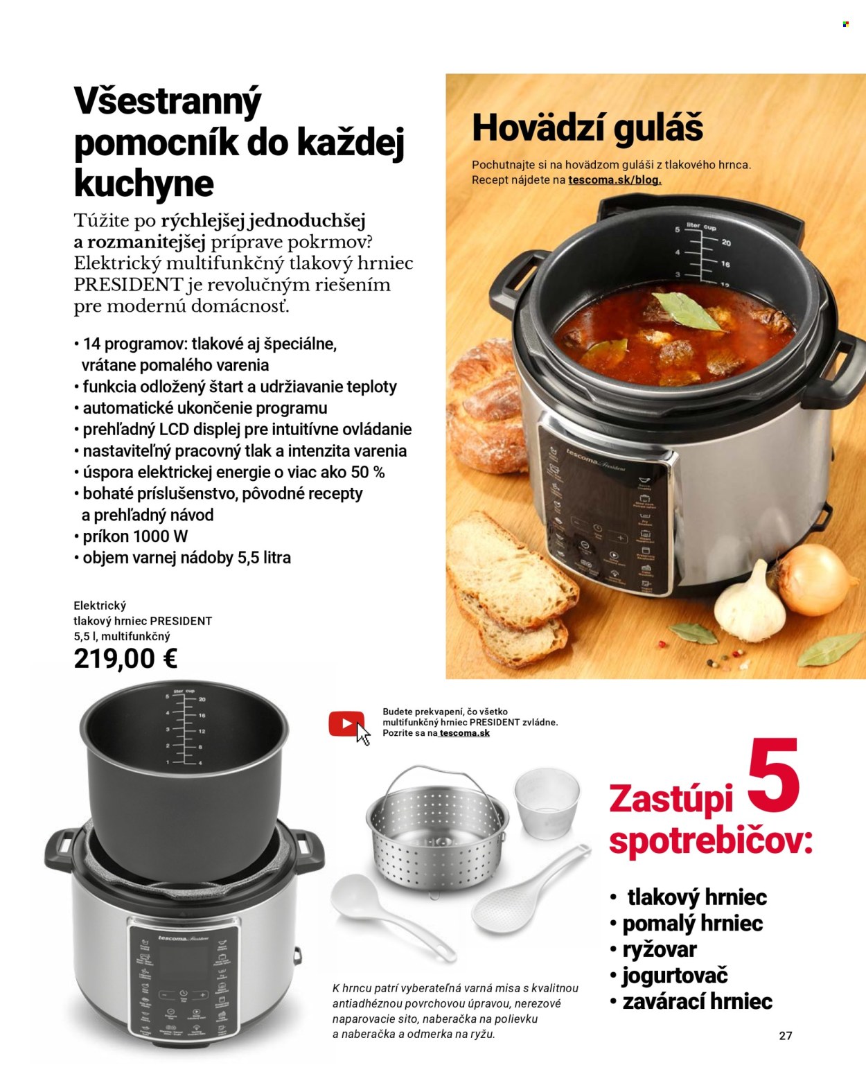 Leták Tescoma - 3.3.2025 - 31.5.2025.