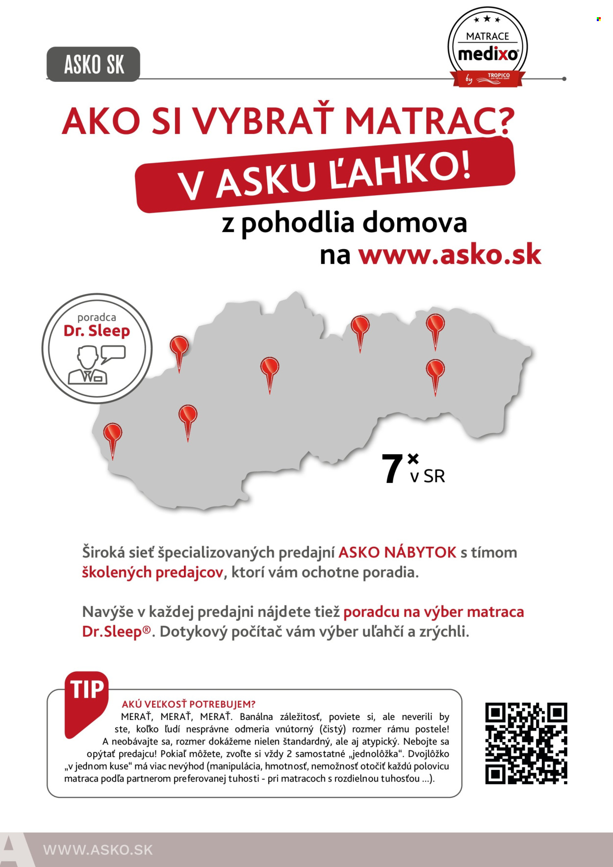 Leták Asko Nábytok.