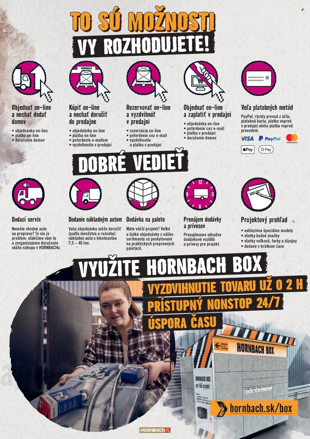 Leták Hornbach. Strana 3