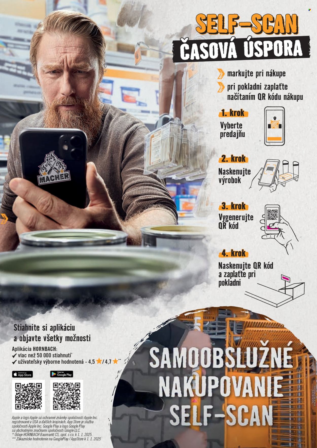 Leták Hornbach. Strana 5