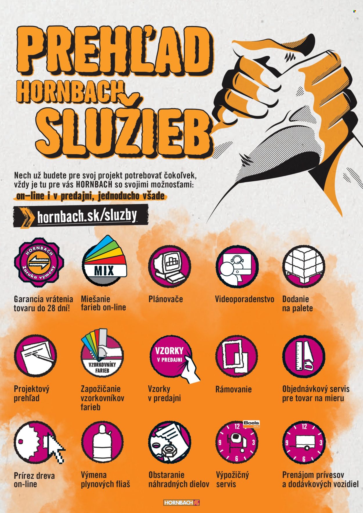 Leták Hornbach. Strana 12