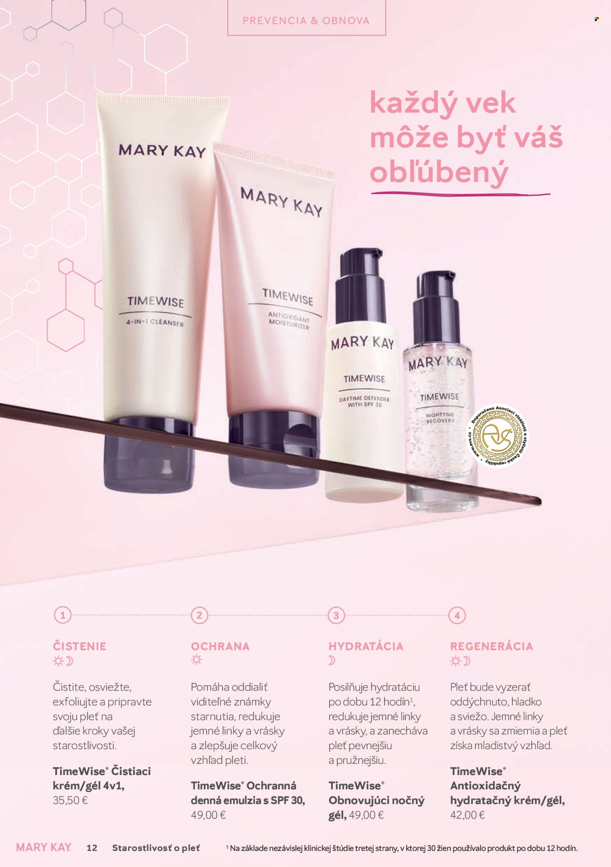 Leták Mary Kay.