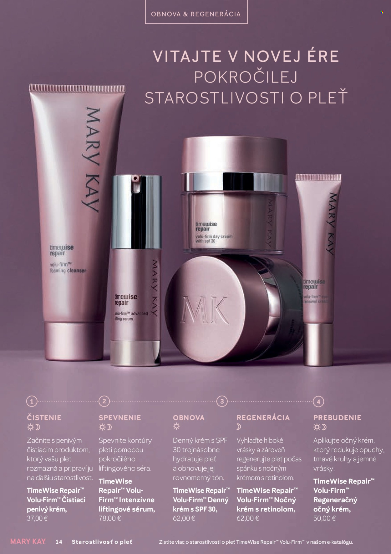 Leták Mary Kay.