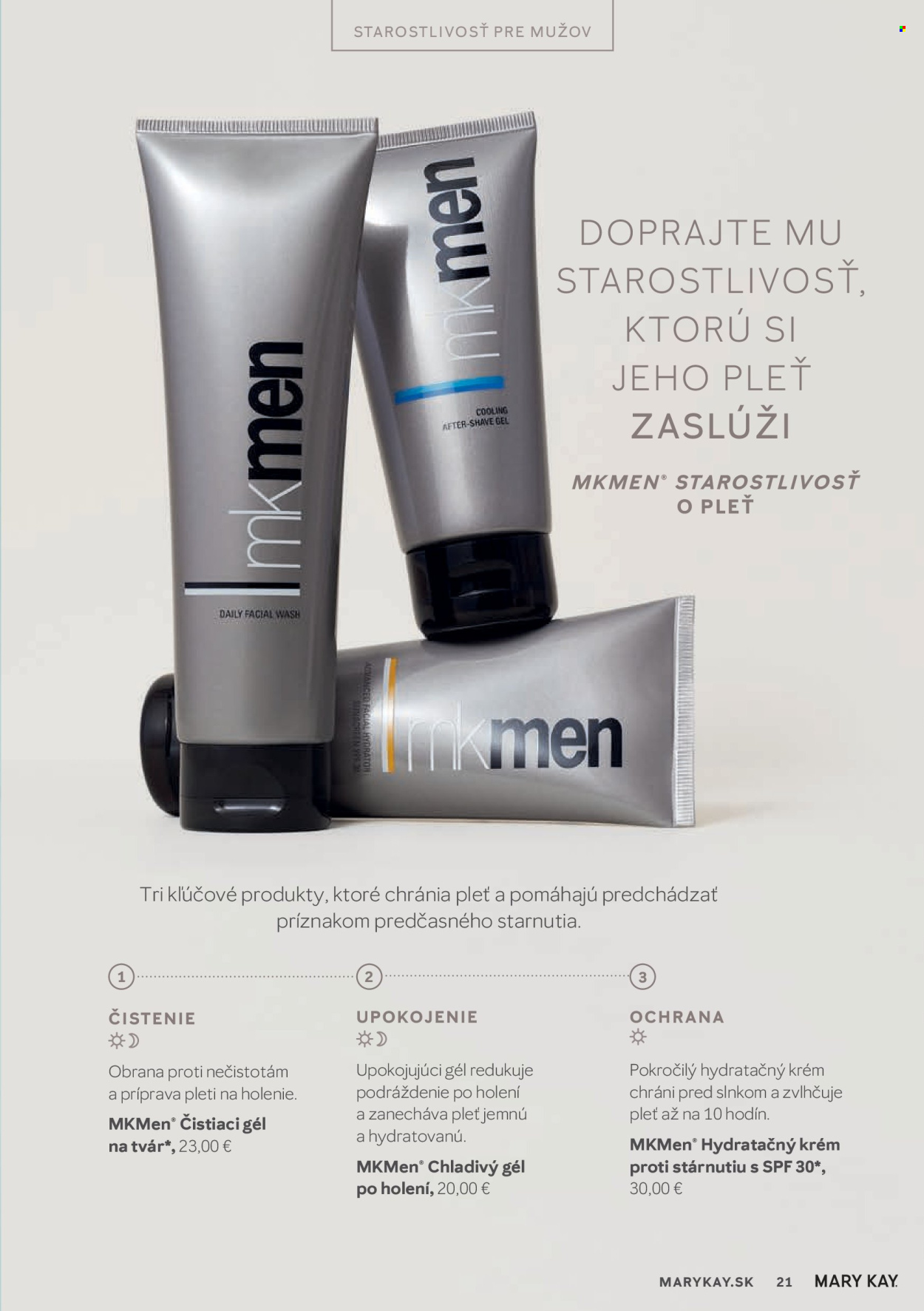 Leták Mary Kay.