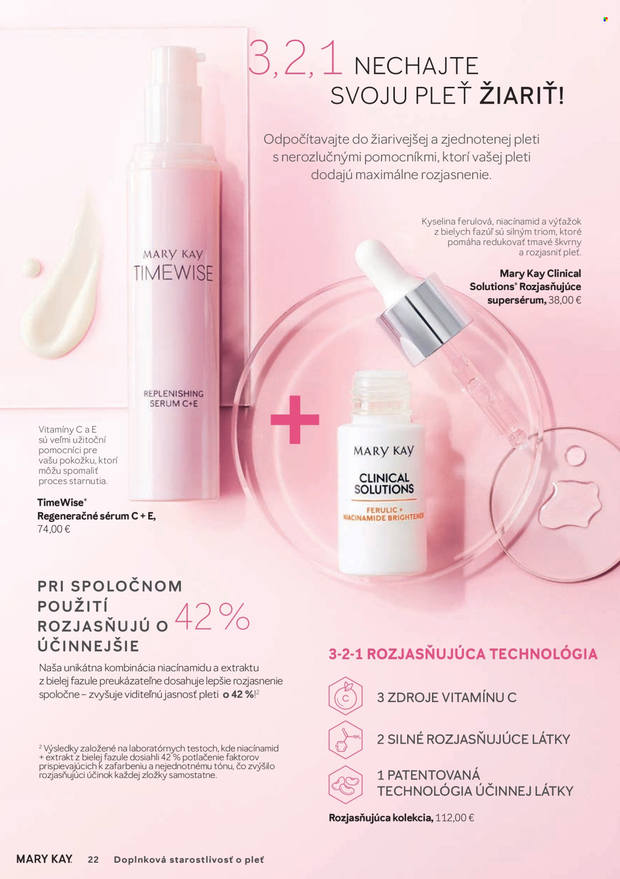Leták Mary Kay.