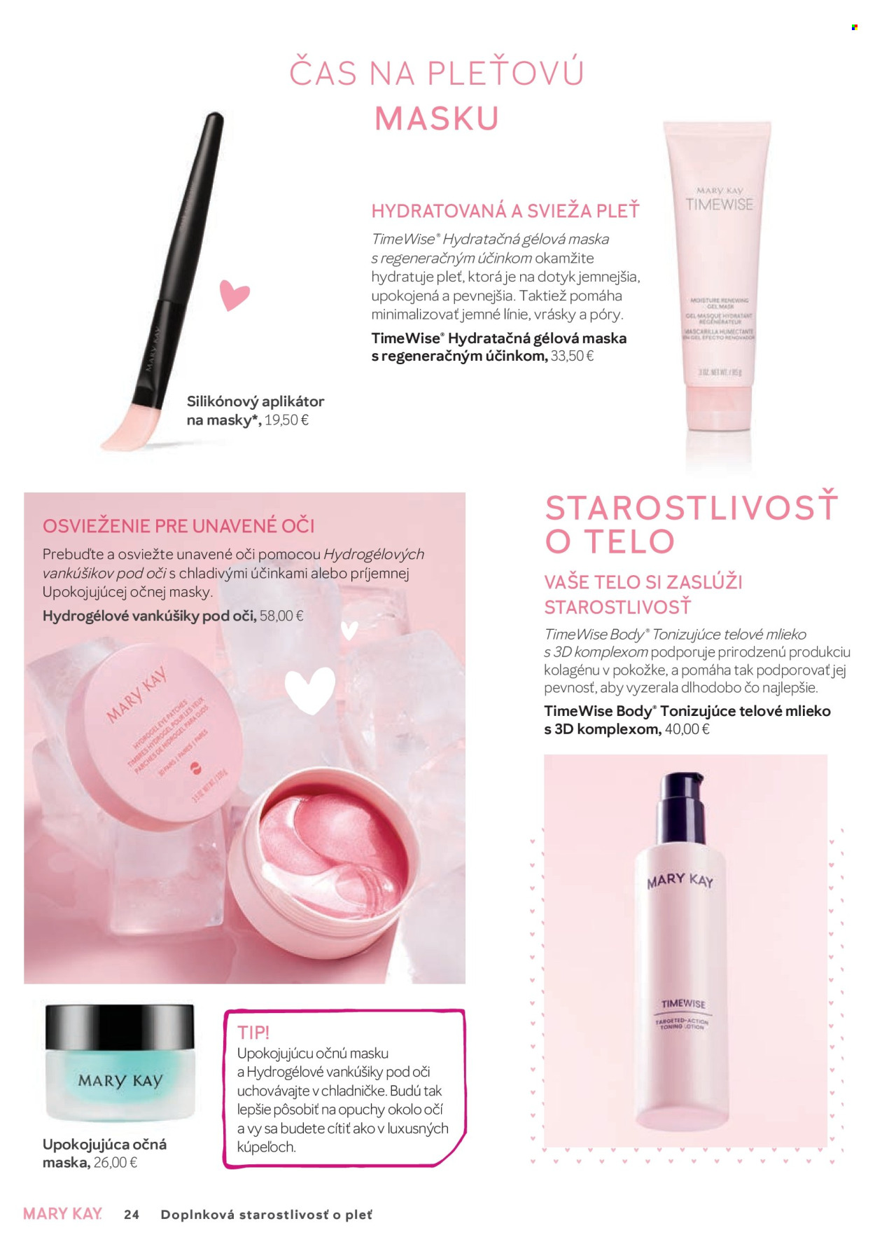 Leták Mary Kay.