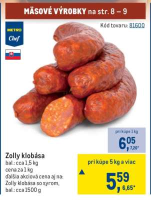 Zolly klobása
